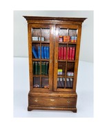 Vtg House of Miniatures X-Acto Collectors Series Dollhouse Bookcase with... - £44.01 GBP