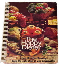 The Happy Dieter Cookbook Cook Book Cooking Jan Shonwetter MN VTG 1974 - £20.20 GBP