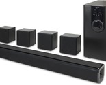 Black (Ihtb159B) Ilive 5.1 Home Theater System With Bluetooth, Wall Moun... - $159.92