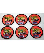 Lot of 6 American Pool Players Association APA RACKLESS NIGHT Patches Bi... - £15.49 GBP