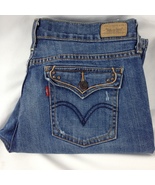 Levis 515 Bootcut Flap Pockets Denim Blue Jeans Womens Tag Size 8S 30&quot;x 30&quot; - £19.77 GBP