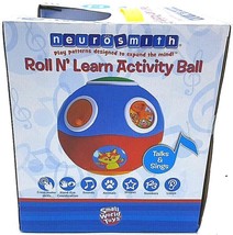 New Neurosmith Roll N Learn Activity Ball Early Learning Motor Skills Baby Toy - £19.83 GBP