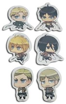 Attack On Titan Characters Sticker Set Anime Licensed NEW - £6.11 GBP