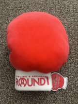 Large Round 1 Red Boxing Glove Plush 13.5" NEW NWT - $26.99