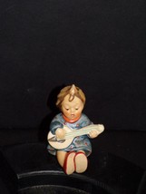Hummel Joyfull Figurine #53 Germany TMK-5-Girl Playing Banjo 3 1/2&quot; -SUPER SALE - £10.89 GBP
