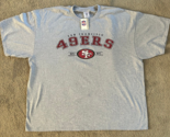 New Vintage San Francisco 49ers NFL Football T-shirt Size 3XL Delta - £22.76 GBP