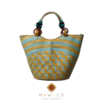 Handmade Caña Flecha Straw Handbag - £99.05 GBP