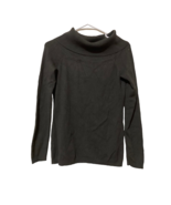Ann Taylor Loft Womens Pullover Sweater Black Long Sleeve Cowl Neck Tigh... - £11.82 GBP