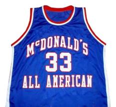 Chris Webber McDonald&#39;s All American Basketball Jersey Sewn Blue Any Size - $34.99