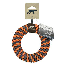Tall Tails Dog Braided Ring Orange 5 Inches - £17.31 GBP