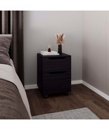 Ovid Black Nightstand for Bedroom - Modern Bedside Table - $2,814.79 MXN