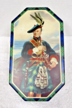 Gordon Clan Duke of Gordon Scottish Cock O’ The North Vintage Biscuit Ti... - $28.22