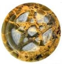 Soapstone Pentagram Altar Tile! - $3.91