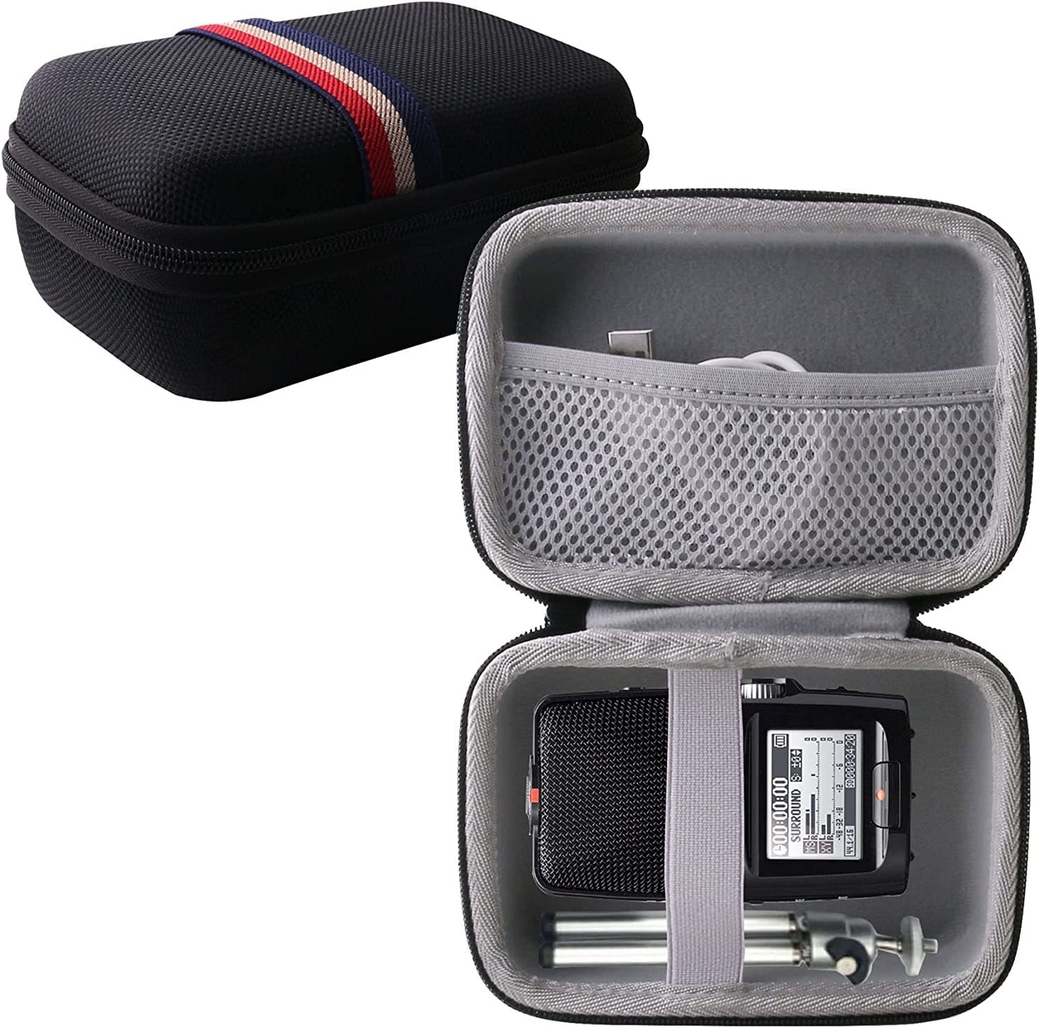 Compatible With The Zoom H2N Portable Recorder Is The Werjia Hard Carryi... - $31.96