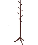 Tangkula Wooden Tree Coat Rack Freestanding, Hallway Coat Stand With 8 H... - $65.74 CAD