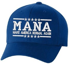 Make America Normal Again Political Hat - MANA Red or Blue Embroidered Hat - £19.13 GBP