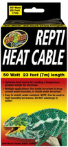 Zoo Med Reptile Heat Cable for Reptile Terrariums 50 watt Zoo Med Reptile Heat C - £34.29 GBP