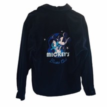 The Disney Store Mickey's Blues Club Velour Womens Long Sleeve Shirt Size READ - $27.50