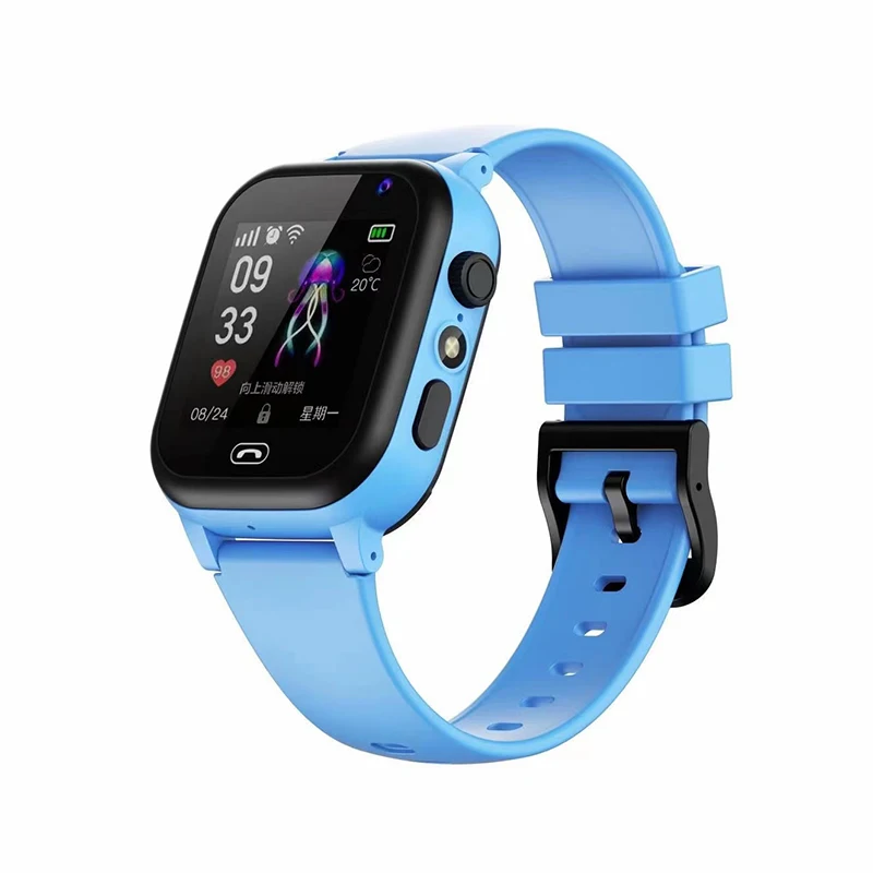 Waterproof Smartwatch for Kids, 4G Smart Watch, SOS, GPS Location, Sim C... - $34.14