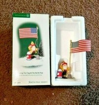 Dept 56 - North Pole Series - Raising The Flag At The North Pole #56820 - $20.29