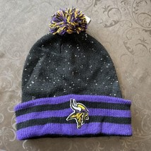 *NEW* NFL Minnesota Vikings Cuffed Knit Beanie-one size (D6) - $19.80
