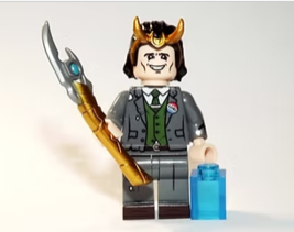 BBStore Buy Minifigures Limited Loki Grey Suit with Cube TV Show - $6.50