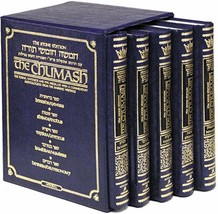 Artscroll Stone Edition Torah Chumash 5 Vol Pocket Size Set Chumashim Sefard - £54.96 GBP