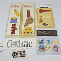 Lot of Embellishments for Scrapbooking Brads Happy Birthday Etc - £9.74 GBP