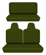 Fits 1972 Plymouth Scamp 2dr hardtop Front 50-50 top and Rear bench seat... - $159.99