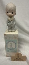 Vintage 1983 Precious Moments figurine Best Man Bridal Party Series Enesco - £4.89 GBP