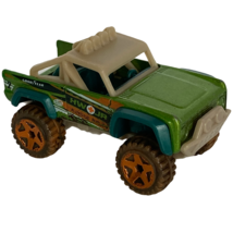 Hot Wheels Custom Ford Branco Jungle Rally Series 2018 Green Off-Road Toy Car - £7.82 GBP