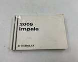 2005 Chevrolet Impala Owners Manual OEM K04B51005 - £21.15 GBP