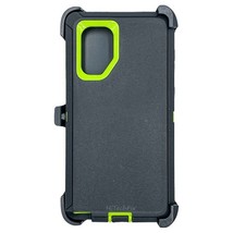 For Samsung Note 10 Plus Heavy Duty Case w/ Clip BLACK/LIGHT Green - £5.40 GBP