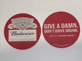 Lot of (20) Budweiser KING OF BEERS Coasters - £11.73 GBP