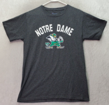 NCAA Notre Dame Fighting Irish Champion T Shirt Football Unisex S Gray Authentic - £13.75 GBP