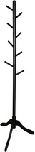 Dohang Coat Rack, Freestanding Sturdy Coat Tree, Wooden Hanger,, Black. - £30.77 GBP