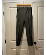 NWOT NINA RICCI Olive Green Pants Side Stripe FR 42/US 10 - £151.80 GBP