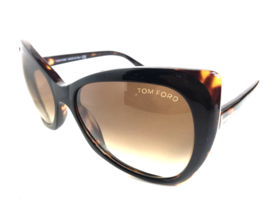 New Tom Ford  60mm Brown/Black Oversized Women&#39;s Sunglasses  - £151.91 GBP