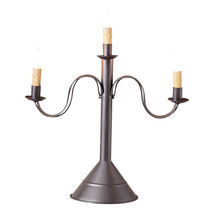 Irvin&#39;s Country Tinware 3 Light Accent Light in Smokey Black - £92.53 GBP