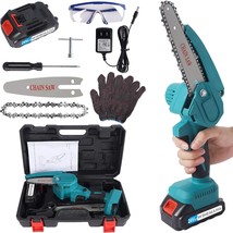 Powerful Handheld Small Chain Saws For Wood Cutting, Tree Trimming, Branch - £40.73 GBP