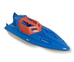 Gay Toys 1:18 Scale Blue Speedboat 13.5&quot; - Fits GI Joe &amp; Star Wars Figures #0695 - £17.64 GBP