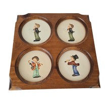 Set of 4 Hummel Miniature Little Music Makers 1984- 87 Collectors Plates Signed - $27.00