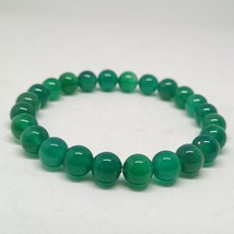 Green Onyx Gemstone Bracelet Crystal Healing Energy Bracelet for Women &amp; Men - £7.98 GBP