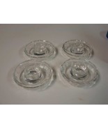 Julian Candlestick holders lead crystal set of 4 Toscany Inc. made in Yo... - $279.30 MXN