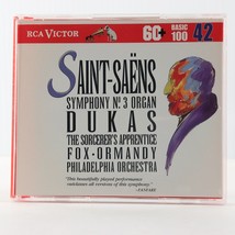 Saint-Saens Symphony No. 3 Organ Basic 100 42, Dukas, Fox Ormandy (CD 1994 BMG) - £7.12 GBP