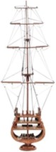 Ship Model Watercraft Traditional Antique USS Constitution Cross Section - £374.50 GBP