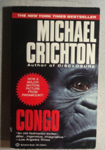 CONGO by Michael Crichton (1993) Ballantine film paperback - £11.66 GBP