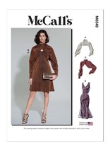 McCalls Sewing Pattern 8348 11615 Dress Shrug Misses Size 12-20 - £9.12 GBP