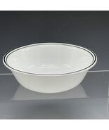 (1) Corelle City Block Cereal Bowl Black Lines Vitrelle USA - $300.69 MXN