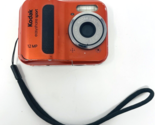 WORKING Kodak Easyshare Sport C123 Orange Digital Camera (Flawed) - $44.99